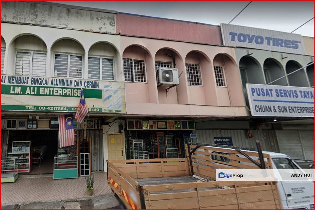 Jalan Genting Klang 4 Sty Shop-Office for Sale, Kuala Lumpur, Setapak