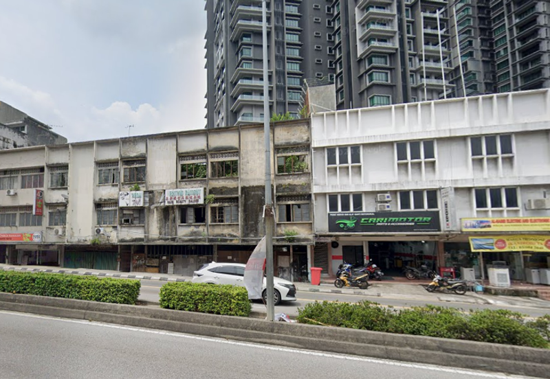 Jalan Pahang 3 Units Adjoining 4 Storey Shop-Houses FREEHOLD
