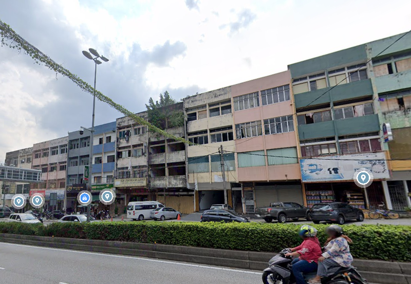 Jalan Pahang 3 Units Adjoining 4 Storey Shop-Houses FREEHOLD
