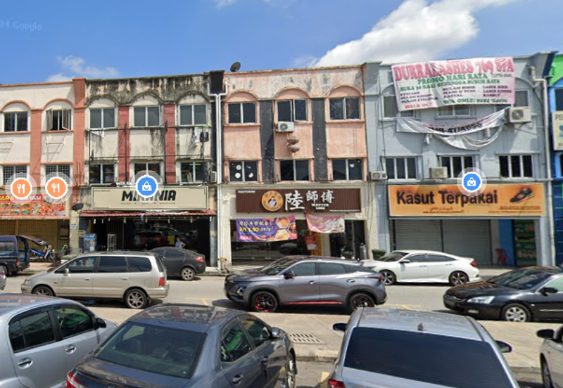 Taman Setapak Indah Danau Kota 3 Storey Shop-Office