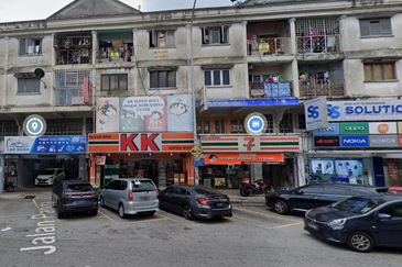 Pandan Indah Ground Floor & Mezzanine Floor Facing Mainroad Easy Access 