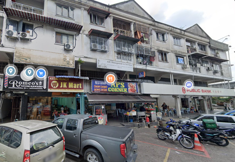 Pandan Indah Ground Floor & Mezzanine Floor Facing Mainroad Easy Access 