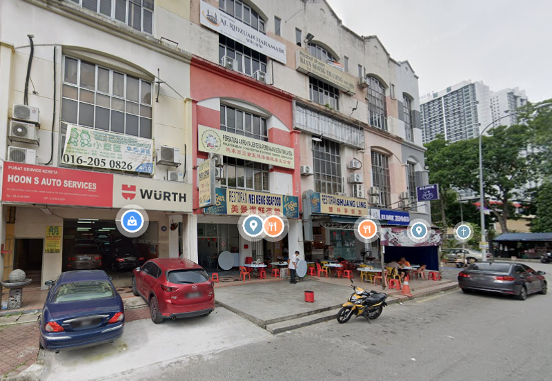 Setapak 3.5 Storey Semi-D Factory Facing Mainroad Easy Access 