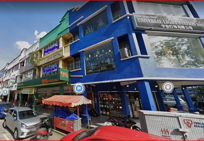 Setapak Ground Floor shop 22x75 Opposite Setapak Central Mall Available Now