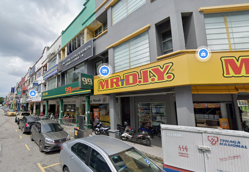  Adjoining 3 Storey Shops in Setapak 