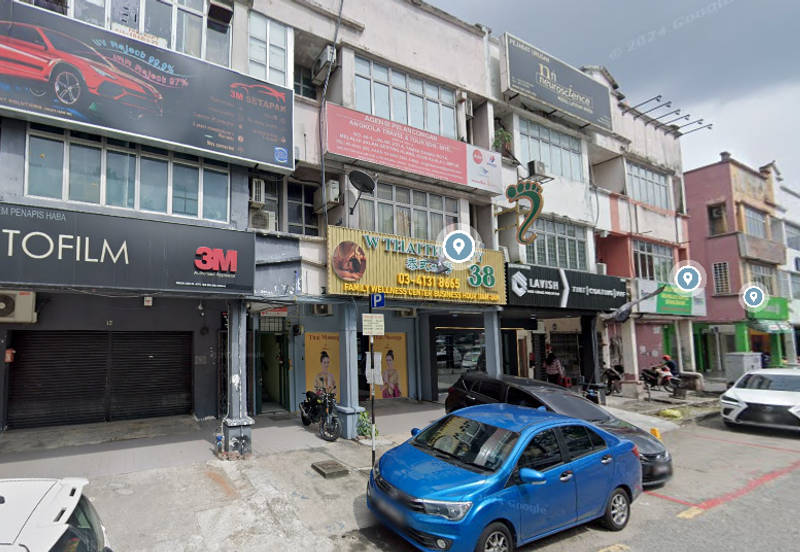  Adjoining 3 Storey Shops in Setapak 