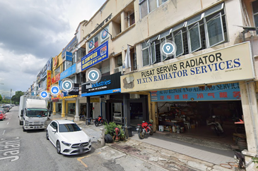  Adjoining 3 Storey Shops in Setapak 