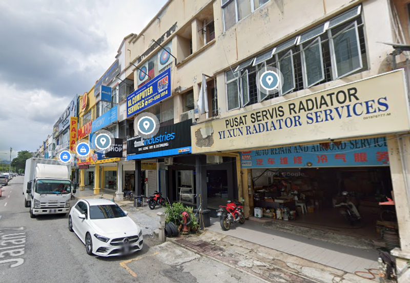  Adjoining 3 Storey Shops in Setapak 