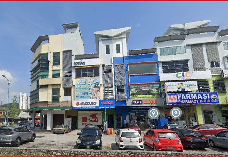 Taman Permata Corner Shop (Ground Floor + Mezzanine Floor) Great Location 