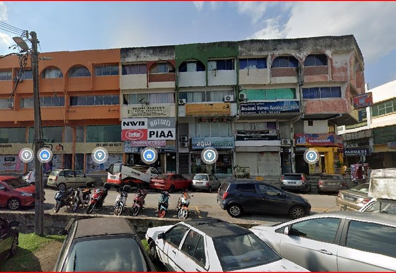 Taman Permata Corner Shop (Ground Floor + Mezzanine Floor) Great Location 