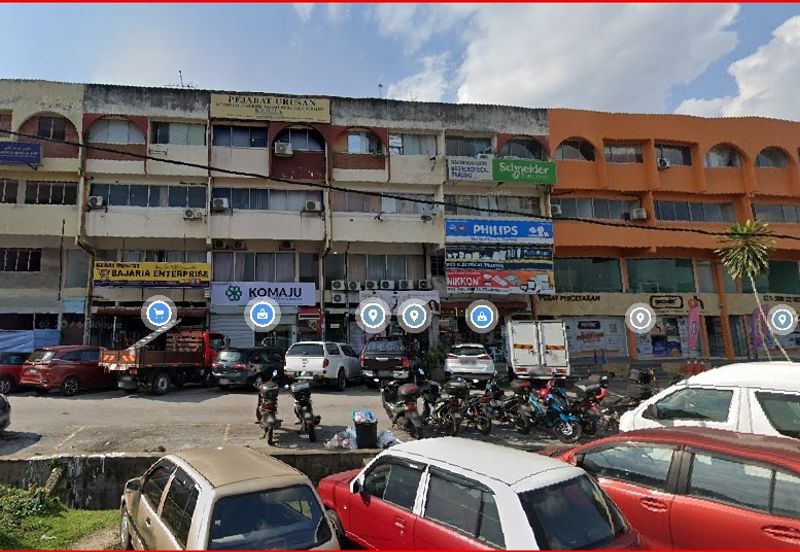 Taman Permata Corner Shop (Ground Floor + Mezzanine Floor) Great Location 