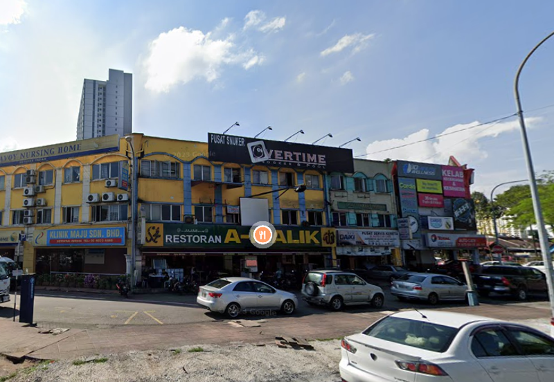 Setapak Danau Kota 3 Storey Shop-office (Corner) 
