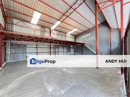 Setapak Newly Built Single Storey Warehouse with Toilet, Kuala Lumpur, Setapak
