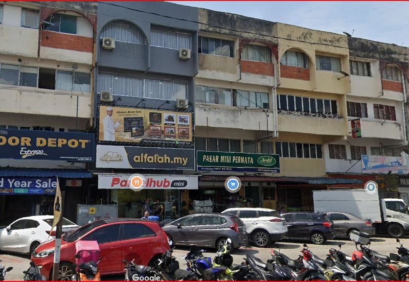 Taman Permata Freehold 4 Storey Shop Pay Master Tenant & Good Location