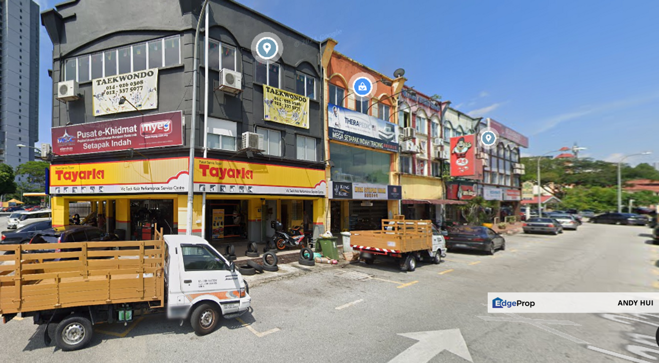 Taman Setapak Indah, Danau Kota Ground Floor Shop, Kuala Lumpur, Setapak