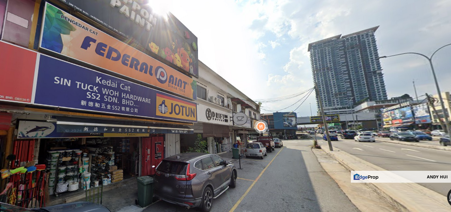 PJ SS2 Double Storey Shop office Facing Mainroad Opposite Restaurant Ipoh Road Yong Tow Foo, Selangor, SS2