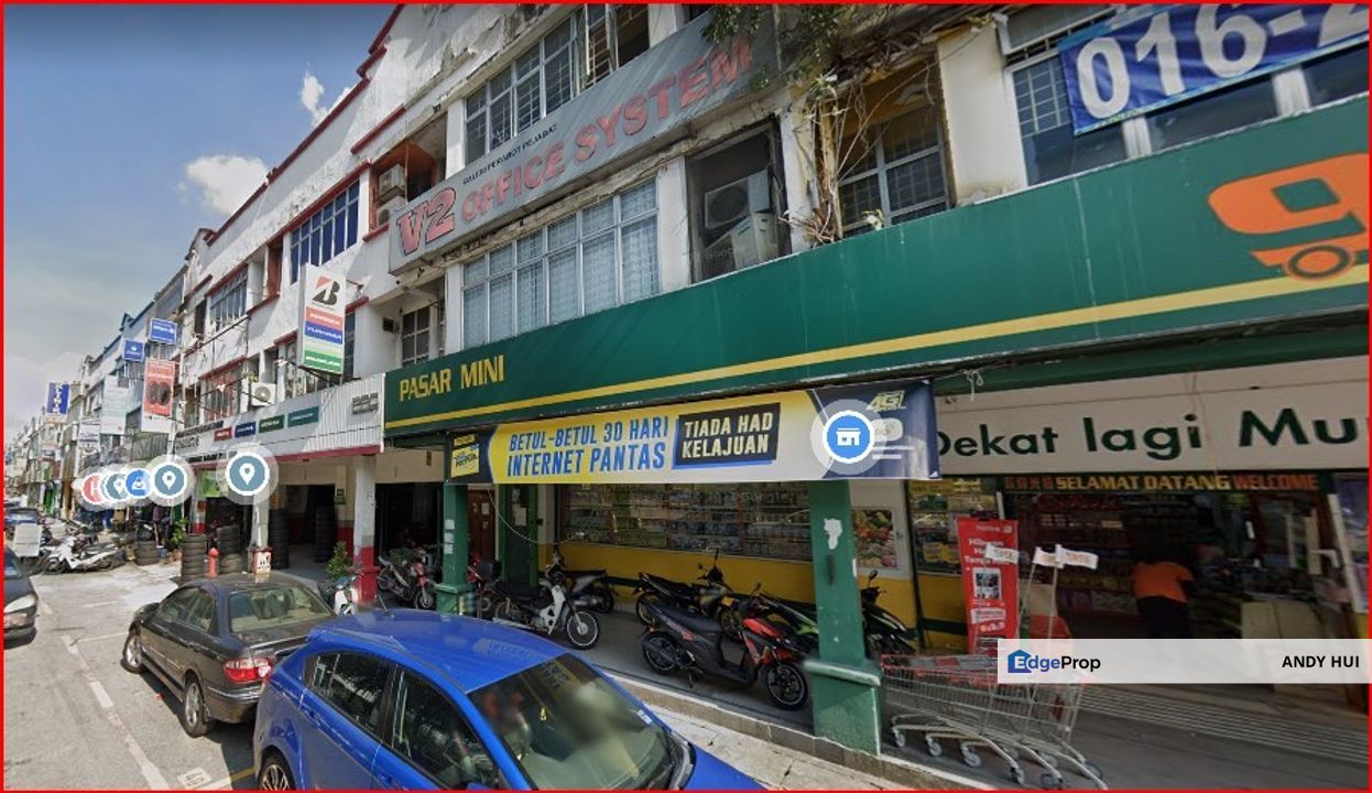 Huge Ground Floor Shop @ Plaza Crystal Ville, Setapak, Kuala Lumpur, Setapak