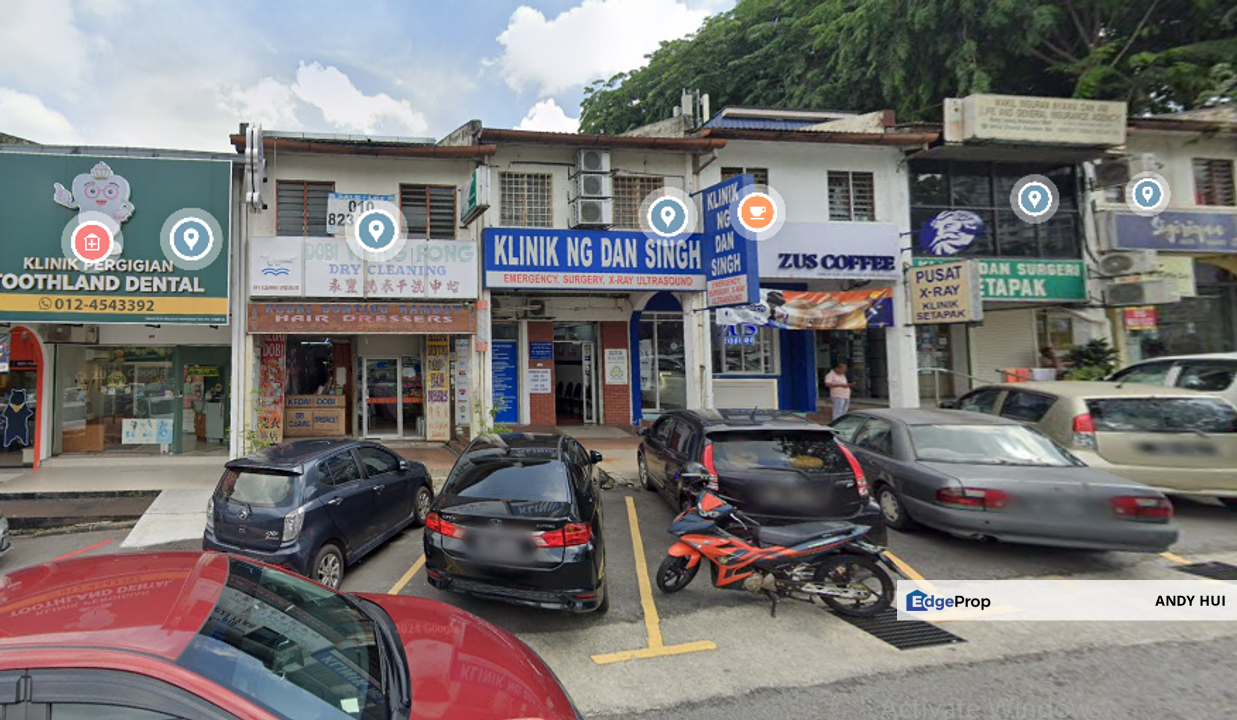 Desa Setapak Wangsa Maju Ground Floor Shop Next to LRT, KK Mart, Family Mart & Big Pharmacy, Kuala Lumpur, Setapak
