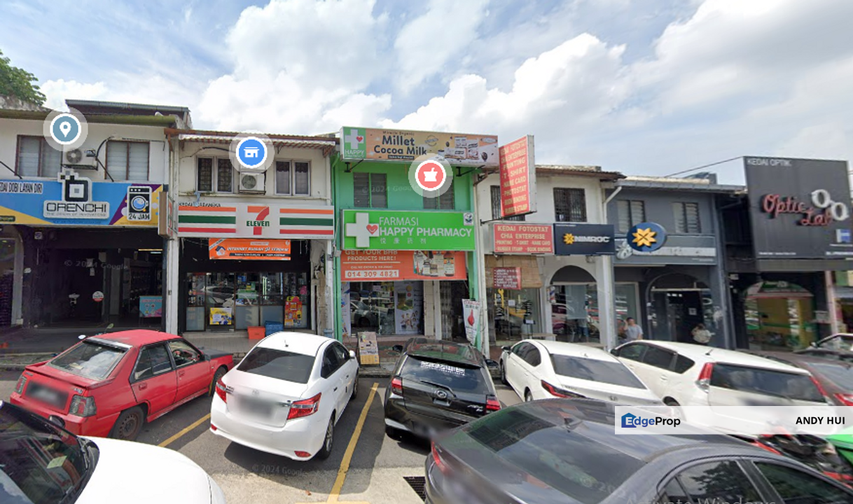 Desa Setapak Wangsa Maju Ground Floor Shop Next to LRT, KK Mart, Family Mart & Big Pharmacy, Kuala Lumpur, Setapak