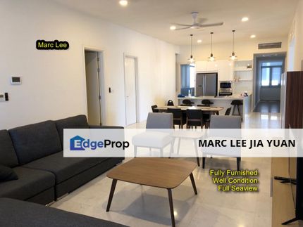 Setia V Residences, Full Seaview, High Floor, Fully Furnished, Gurney Drive, Georgetown, Penang, Persiaran Gurney