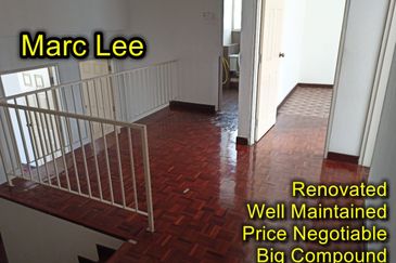 2 Storey Semi D. Tingkat Batu Uban, Century Garden, Gelugor, Well Maintained, Northwest Facing