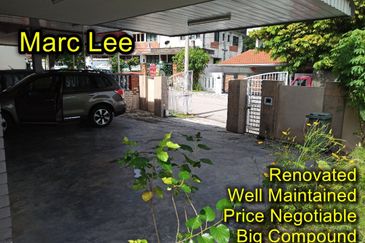 2 Storey Semi D. Tingkat Batu Uban, Century Garden, Gelugor, Well Maintained, Northwest Facing