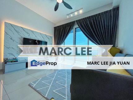 Waterside Residence, Fully Furnished, High Floor, Seaview, The Light City, Gelugor, Penang, Gelugor