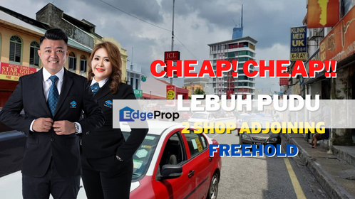 2 Adjoining 1.5 Storey Shop Office For Rent @ Pudu, Kuala Lumpur, Kuala Lumpur, Pudu