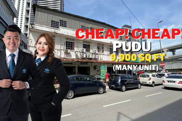 2 Storey Shop Lot Facing Main Road For Sale @ Pudu, Kuala Lumpur