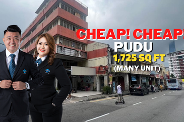 1.5 Storey Shop For Sale @ Pudu, Kuala Lumpur