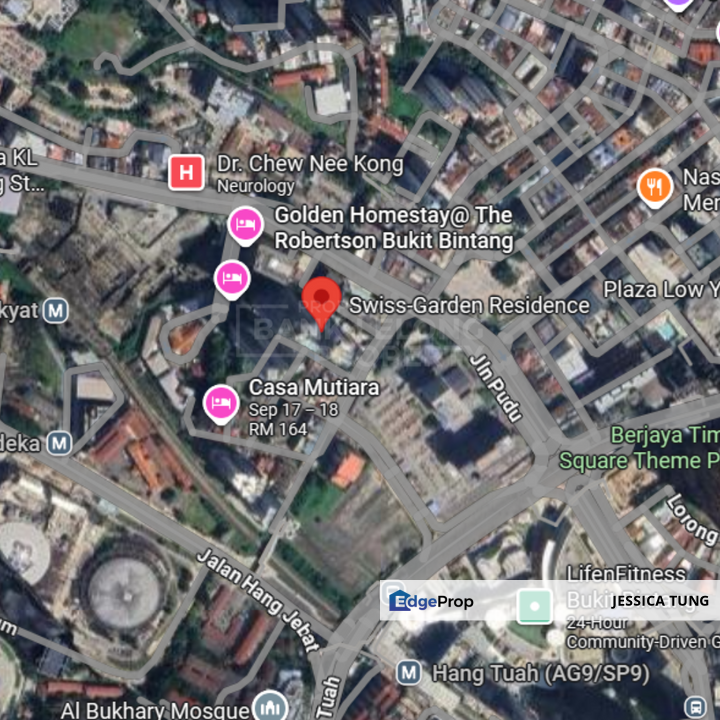 No.N-21-03, North Tower, Swiss Garden Residences, No.2A, Jalan Galloway, 50150 Kuala Lumpur, Kuala Lumpur, Pudu