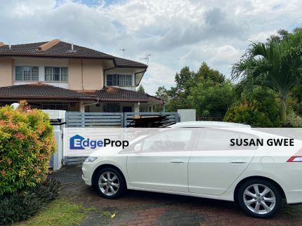 Jalan Sungai Rincing Bukit Rimau corner townhouse for sale huge land size , Selangor, Shah Alam