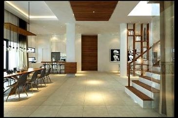 Subang Heights East  3 storey bungalow corner house for sale gated and guarded lock stock & barrel