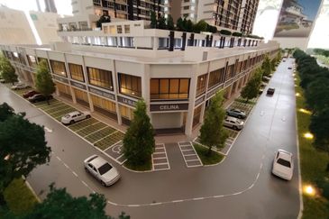 Pre launch project at Bukit Kemuning for sake 