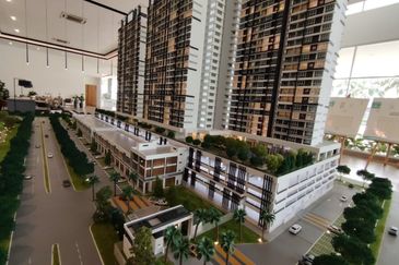 Pre launch project at Bukit Kemuning for sake 