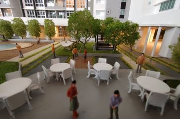 Pre launch project at Bukit Kemuning for sake 