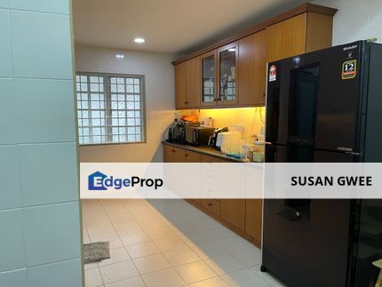 Anggerik Aranda Kota Kemuning freehold double storey house for sale fully extended kitchen , Selangor, Kota Kemuning