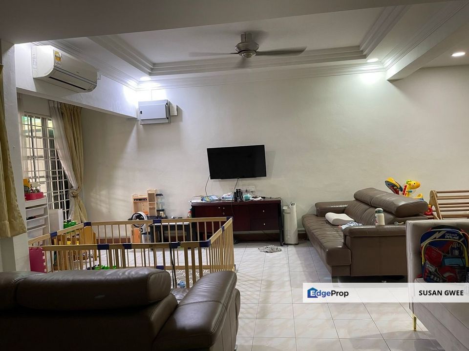 Anggerik Aranda Kota Kemuning freehold double storey house for sale fully extended kitchen , Selangor, Kota Kemuning