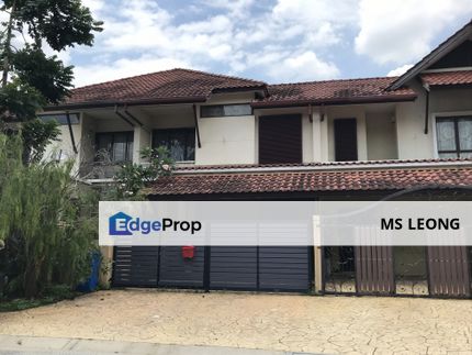 Intermediate superlink house in Tropika 1 Bukit Jelutong for sale, Selangor, Shah Alam