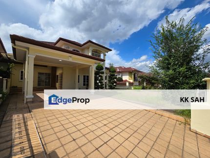 (HUGE EXTRA LAND) 2 STOREY LINK BUNGALOW @ TAMAN BUKIT MEWAH, Selangor, Kajang