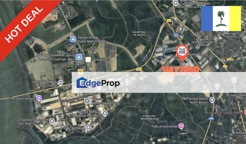 Industrial Land For Sale At Valdor, Batu Kawan, Penang, Sungai Jawi