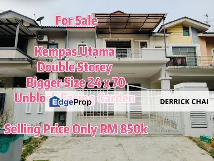 Kempas utama 2 Storey For Sale , Johor, Johor Bahru