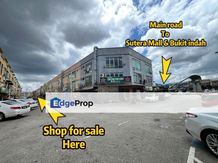 Taman Nusa Bestari Ground Floor Shop For Sale , Johor, 
