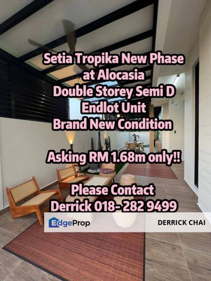 Setia Tropika New Phase Semi D, Renovated Unit, Johor, Johor Bahru