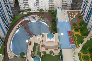 Freehold Mampu Milik Condo @ Bandar Seri Botani – 900 sqft, 3R2B!