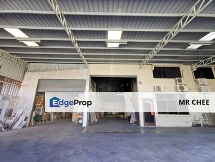 **FOR RENT | 1.5 Storey Semi-D Warehouse @ Sri Rapat, Ipoh 🏭, Perak, Ipoh