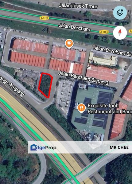 **📢 Bercham Commercial Land For Sale**, Perak, Ipoh