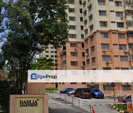 【0%Deposit✅】Dahlia Apartment (Sri Rampai), Setapak, K.L✅RENOVATION✅BELOW MARKET✅100% LOAN✅, Kuala Lumpur, Wangsa Maju