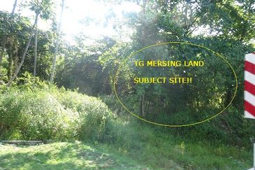 Mersing Town Seafront Freehold Land 25acres