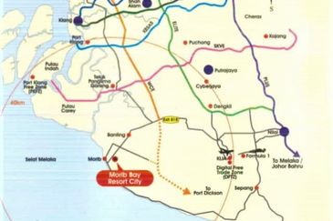 Riviera Morib Bay Double Sty Semi-D House @Resort City-New!!